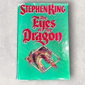 Stephen King The Eyes Of The Dragon 1987 FIRST Edition Viking Scaled Dust Cover